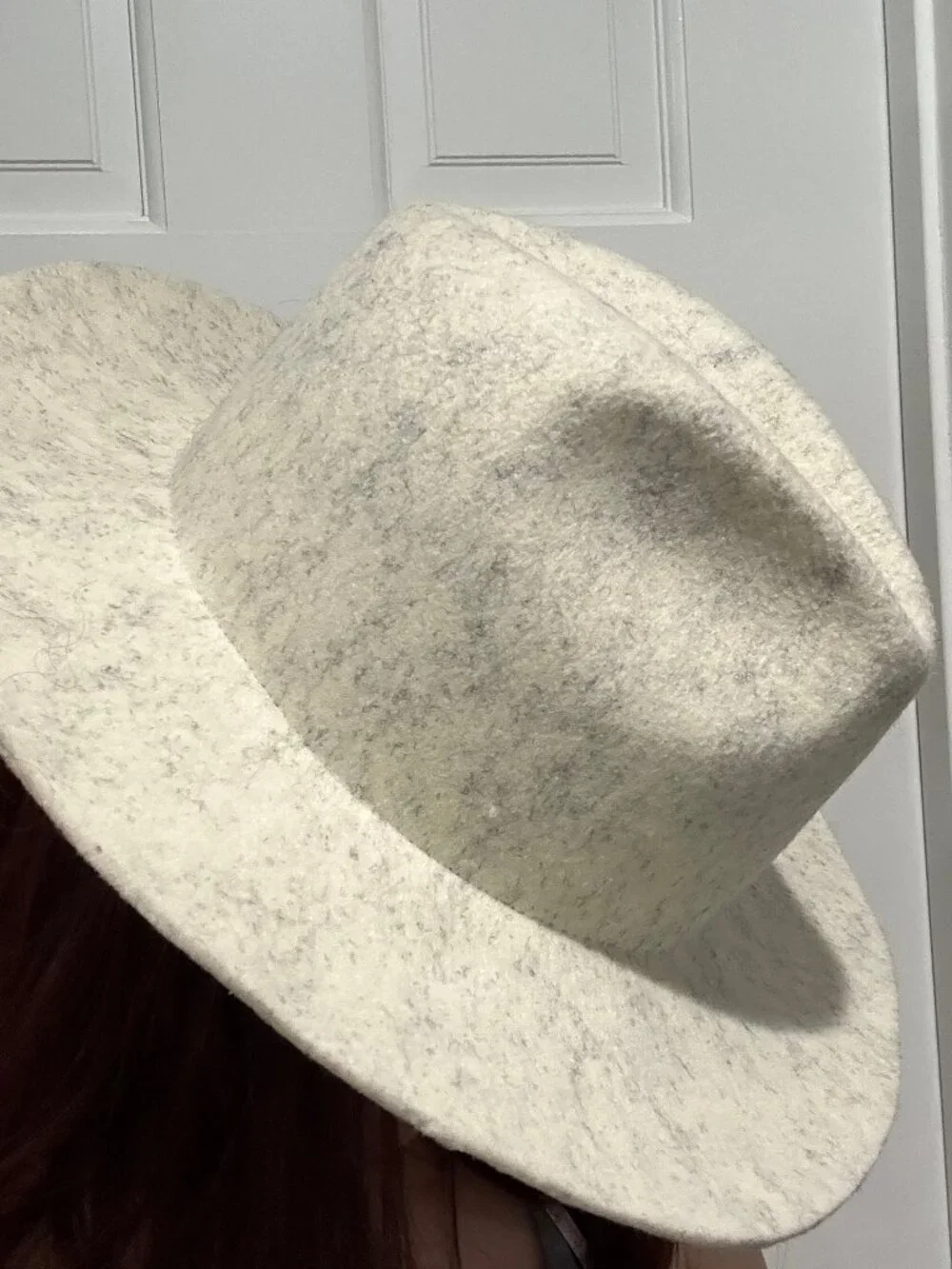REINHARD PLANK WOOL FEDORA HAT GREY